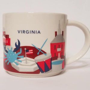 Starbucks You are Here Virginia Mug YAH 2014